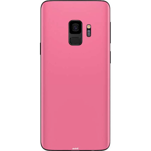 Bubble Gum Pink Galaxy S9 Skin